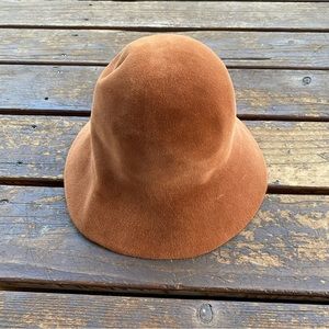 Vintage borsalino antica casa hat grand prix Fondata wool hat